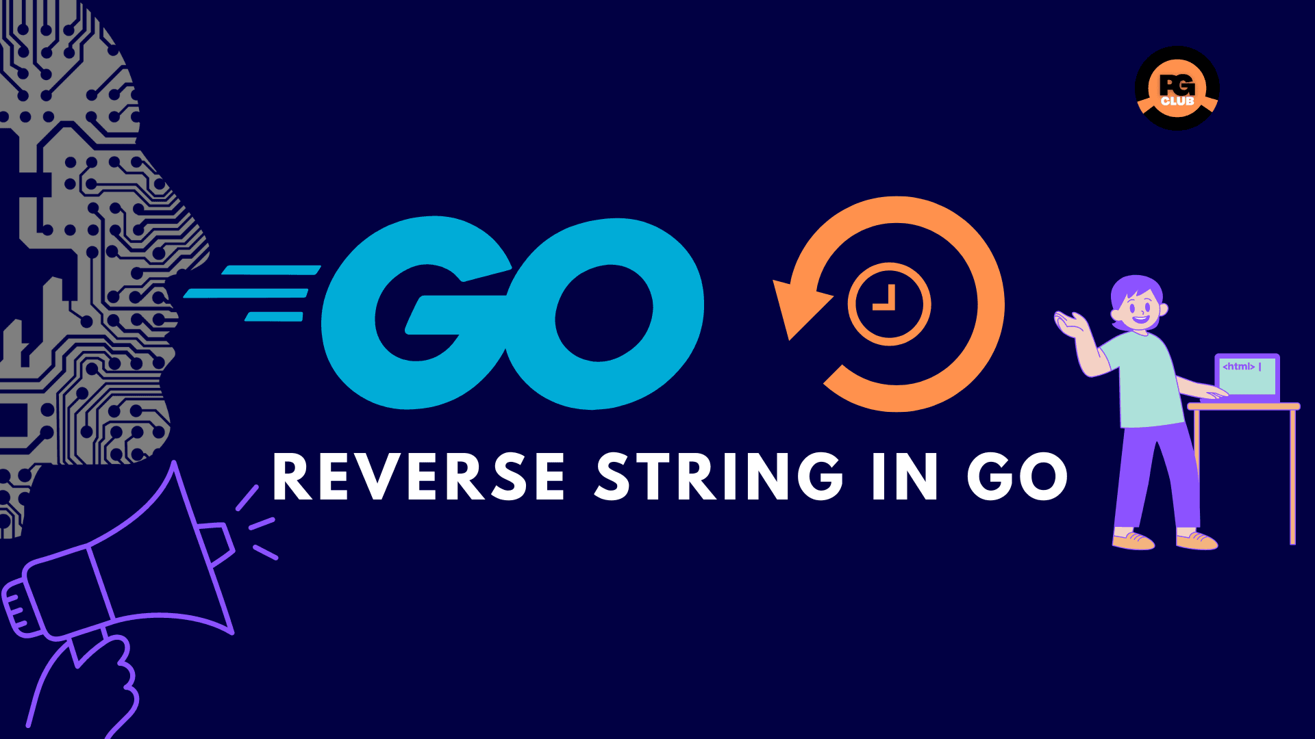 Reverse string in Golang